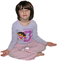 kids yoga pose