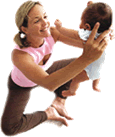 mom and baby yoga